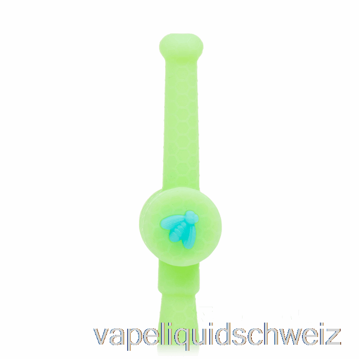 Stratus Reclaimer Honey Dipper Silikon Dab Straw UV Slime (UV Blue Bee / UV Green) Vape Ohne Nikotin